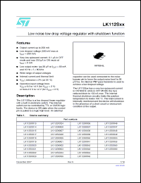 Click here to download LK112SXX40 Datasheet