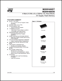Click here to download M29W400DB70N1 Datasheet