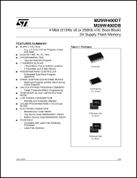 Click here to download M29W400DT55ZE6T Datasheet