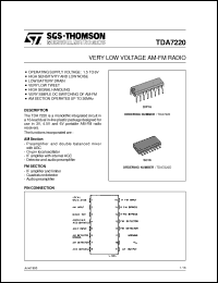 Click here to download TDA7220D Datasheet