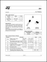 Click here to download Z0107MN5AL2 Datasheet