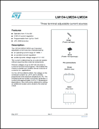 Click here to download LM334AAP Datasheet