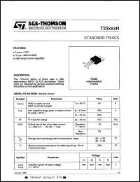 Click here to download T26212SH Datasheet