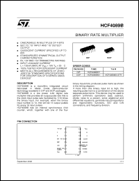 Click here to download HCF4089M013TR Datasheet