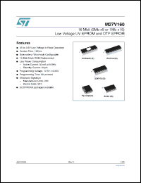 Click here to download M27V160-100XK6 Datasheet