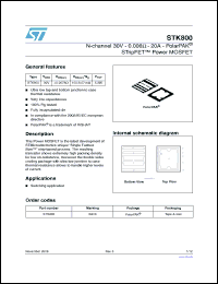 Click here to download STK800_0609 Datasheet