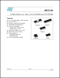 Click here to download M27C160-100S6 Datasheet