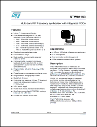 Click here to download STW81103ATR Datasheet