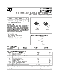 Click here to download STP140NF55 Datasheet