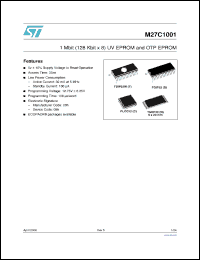 Click here to download M27C1001-35XBTR Datasheet