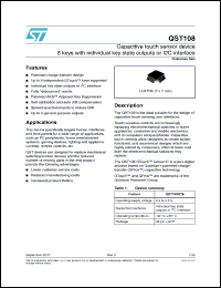 Click here to download QST108 Datasheet