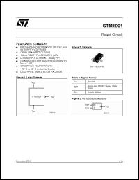 Click here to download STM1001SWX6F Datasheet