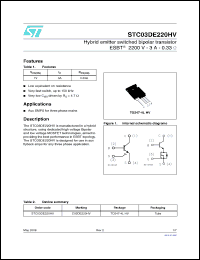 Click here to download STC03DE220HV_08 Datasheet
