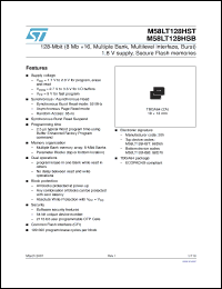 Click here to download M58LT128HST Datasheet