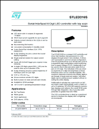 Click here to download STLED316SMTR Datasheet