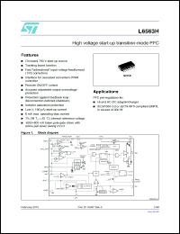Click here to download L6563HTR Datasheet