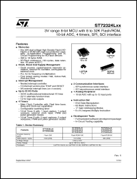 Click here to download ST72324BLS4T5 Datasheet