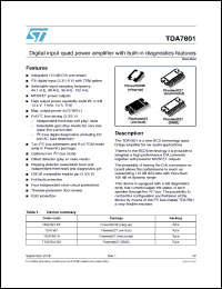Click here to download TDA7801H Datasheet