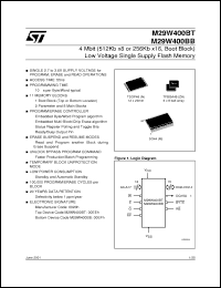 Click here to download M29W400BT55ZA1 Datasheet