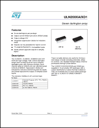 Click here to download ULN2004D1 Datasheet