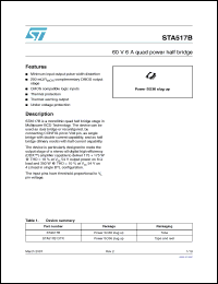 Click here to download STA517B Datasheet