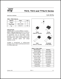 Click here to download TYN1012RG Datasheet