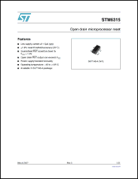 Click here to download STM6315LB Datasheet