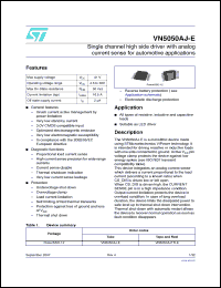 Click here to download VN5050AJ-E Datasheet