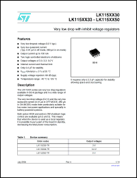 Click here to download LK115D30-TR Datasheet