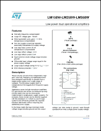 Click here to download LM258W Datasheet