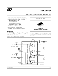 Click here to download TDA7266MA Datasheet