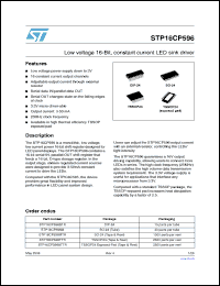 Click here to download STP16CP596M Datasheet