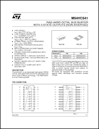 Click here to download M54HC541D1 Datasheet