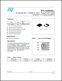 Click here to download STL100NH3LL_08 Datasheet