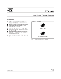 Click here to download STM1061N23WX6F Datasheet