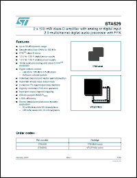 Click here to download STA529_07 Datasheet