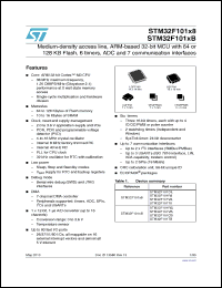 Click here to download STM32F101C8T6XXX Datasheet