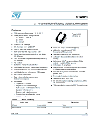 Click here to download STA32813TR Datasheet