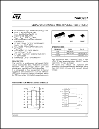 Click here to download 74AC257MTR Datasheet