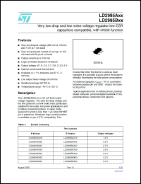 Click here to download LD2985BXX Datasheet