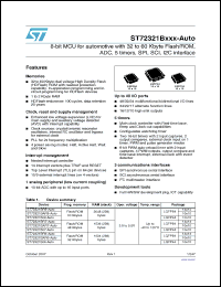 Click here to download ST72321BR7-AUTO Datasheet