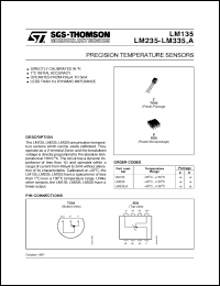 Click here to download LM135D Datasheet
