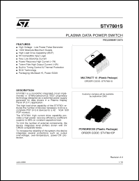 Click here to download STV7801SP Datasheet