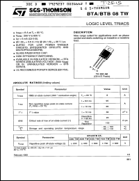 Click here to download BTB08-200TW Datasheet