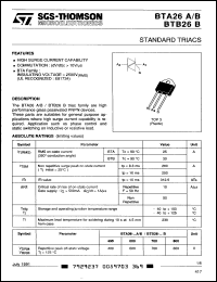 Click here to download BTA26-600A Datasheet