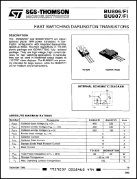 Click here to download BU806FI Datasheet