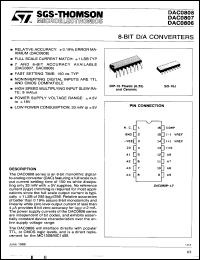 Click here to download DAC0807D Datasheet