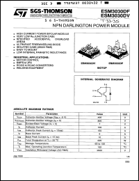 Click here to download ESM3030DF Datasheet