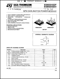 Click here to download ESM3045DF Datasheet