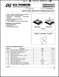 Click here to download ESM4045AF Datasheet